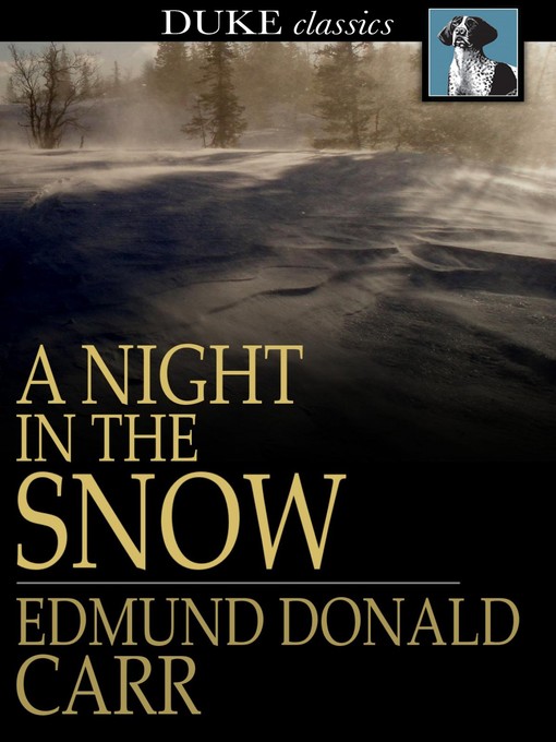 Title details for A Night in the Snow by Reverend Edmund Donald Carr - Available